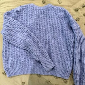 Blue Hollister sweater